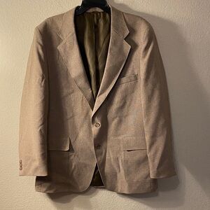 Levi's Men's Light Brown Sport Coat - Two-Button Blazer
